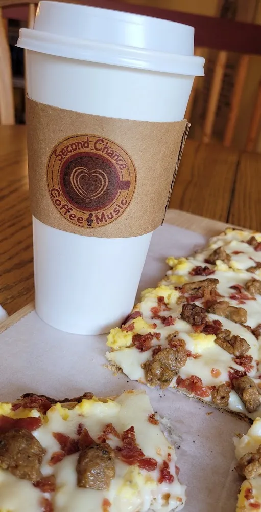 Breakfast Flat Bread Pizza