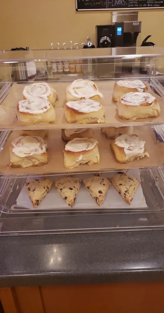Cinnamon Roll and Scones